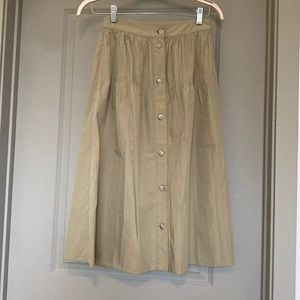 NWT Madewell sage skirt with pockets
